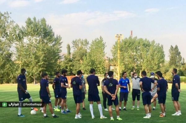 سوال روز غایبان تمرین استقلال کرونا دارند