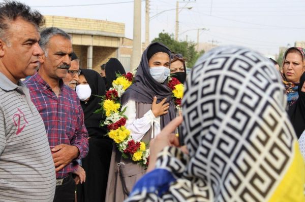  مراسم استقبال از خانم لژیونر