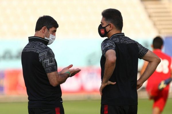  گزارش تصویری تمرین پرسپولیس پیش از بازی با ماشین سازی