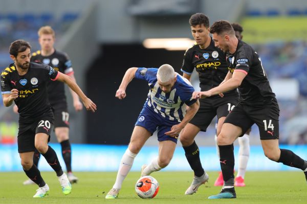  برایتون 0-5 منچسترسیتی؛ درخشش استرلینگ در حضور جهانبخش