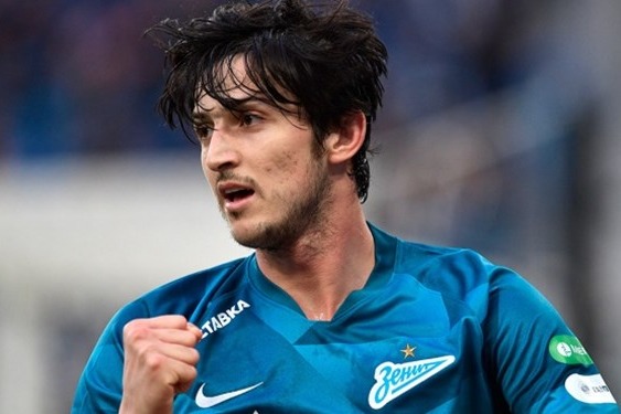  لیگ فوتبال روسیه   سردار آزمون در ترکیب زنیت مقابل اورنبورگ