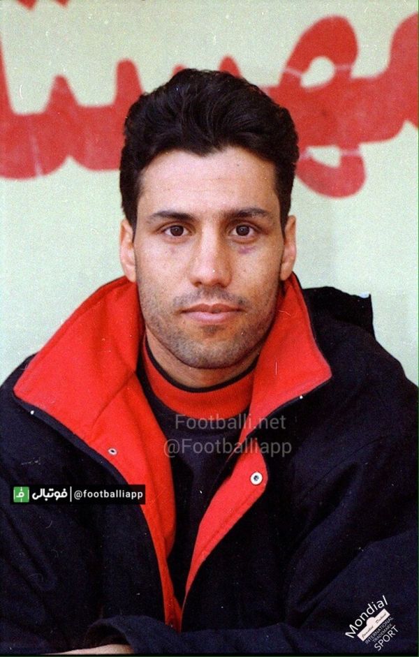  نوستالژی  مهدى تارتار سرمربى فعلى نفت مسجدسليمان با پيراهن پرسپوليس در سال ٧٨