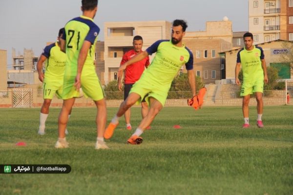 گزارش تصویری آخرین تمرین شهرخودرو پیش از بازی با پارس جنوبی جم