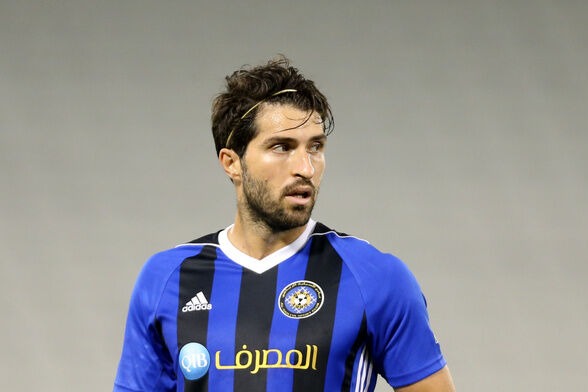 لیگ ستارگان قطر انصاریفرد در ترکیب السیلیه مقابل الوکره