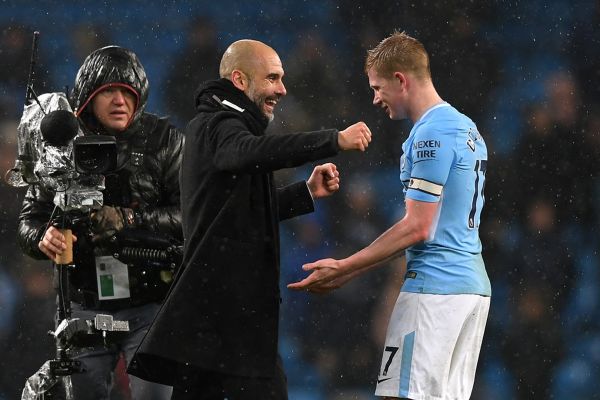 تمجید ویژهی گواردیولا از کوین دی بروینه پس از رسیدن به رکورد آنری