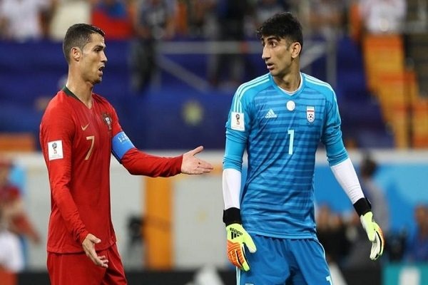  گزارش سایت بلژیکی  بیرانوند زندگی را برای رونالدو دشوار کرد  او یک خرید عالی بود