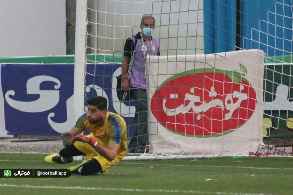 حواشی نساجی و فولاد حرکت غیرورزشی گلر فولاد پس از گل تساوی نساجی