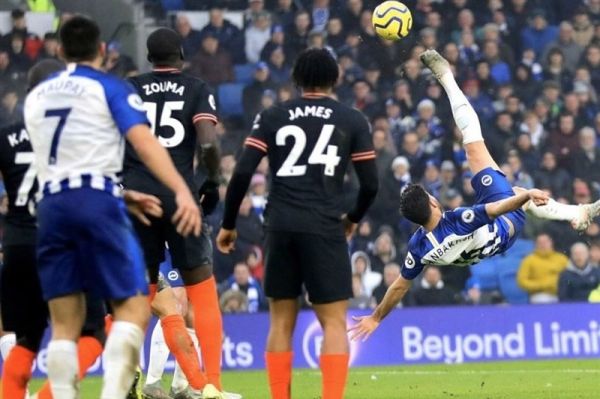  جهانبخش زننده بهترین گل برایتون در لیگ برتر انگلیس شد