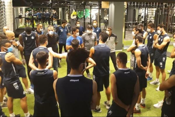  گزارش تمرین استقلال  گفت‌و‌گوی مجیدی با بازیکنان