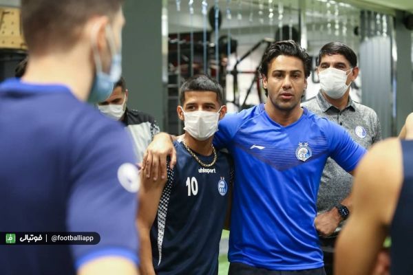  گزارش تصویری  تمرین استقلال 12 مرداد 99