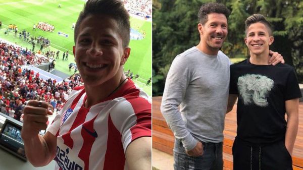 پسر سیمئونه با اتلتیکو قرارداد حرفه ای امضا کرد