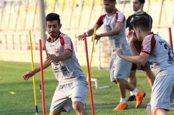 گزارش تمرین پرسپولیس تمرین سبک ۱۳ پرسپولیسی در ورزشگاه کاظمی