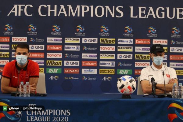 گزارش تصویری نشست خبری پرسپولیس در قطر، 24 شهریور 99