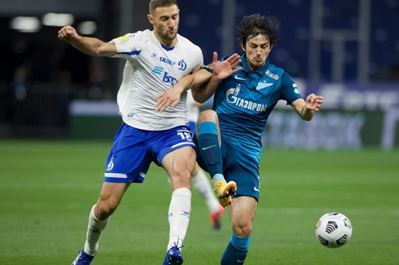  لیگ برتر روسیه  سردار آزمون در ترکیب اصلی زنیت مقابل آرسنال