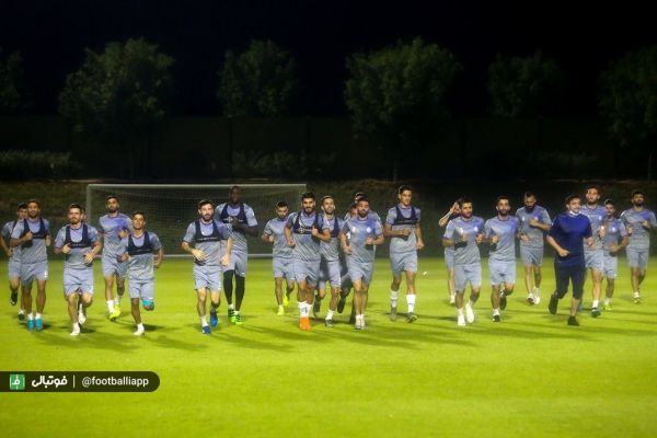  گزارش تصویری  تمرینات استقلال در قطر، 26 شهریور 99