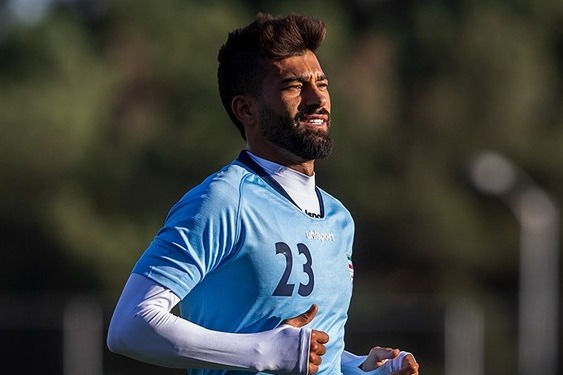  رامین رضاییان در ترکیب اصلی دیدار برابر الشارجه