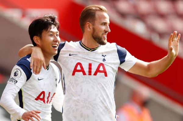 تاتنهام 5 - 2 ساوتهمپتون؛ 4 پاس گل و یک گل از کین و سون