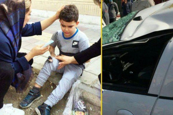  شوکی که به وریا وارد شد  تصادف همسر و فرزند کاپیتان استقلال