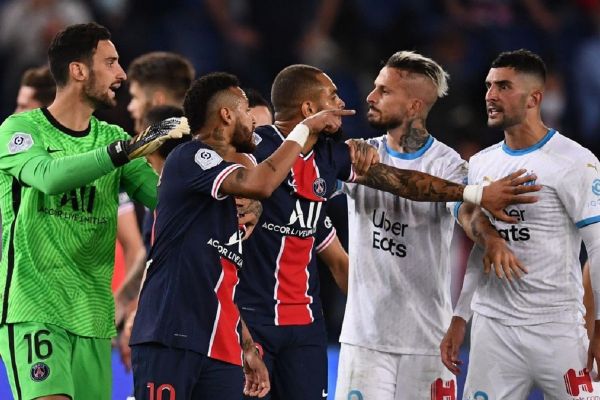  نیمار به توهین نژادپرستانه علیه مدافع مارسی متهم شد