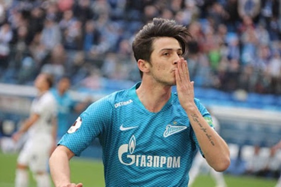  آزمون در رده دوم بهترین گلزنان لیگ روسیه