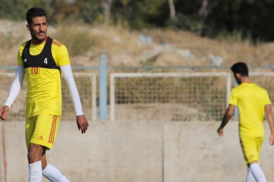 گزارش تمرین تراکتور حضور چمنیان و یک میهمان ویژه