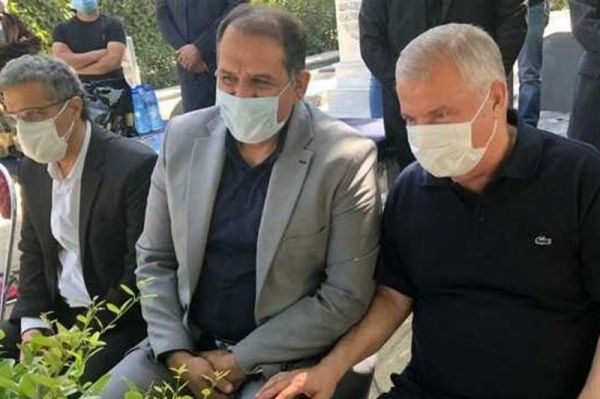 حضور رسولپناه و پیشکسوتان پرسپولیس در مراسم سالگرد مرحوم کاشانی