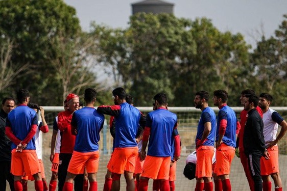 گزارش تمرین تراکتور معارفه مدیرعامل جدید در روز بازگشت تیموری