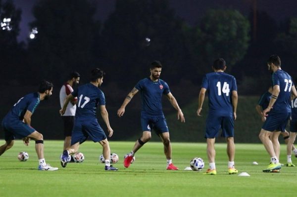 گزارش تمرین پرسپولیس راه رفتن آل کثیر دور زمین