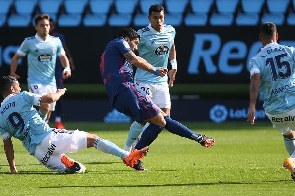  سلتا 0-2 اتلتیکو مادرید؛ بازگشت به پیروزی با گلزنی سوارز