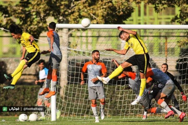  گزارش تصویری  دیدار دوستانه سایپا و سپاهان، 30 مهر 99