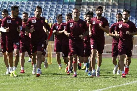 گزارش تمرین پرسپولیس حضور پیشکسوت پرسپولیس و تمرین اختصاصی دو سرخپوش
