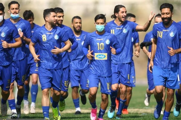 گزارش تمرین استقلال بازگشت استقلال به مجموعه انقلاب و آغاز تمرینات دیاباته