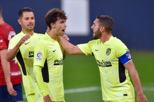  اوساسونا 1-3 اتلتیکو مادرید؛ سه امتیاز در حساب سیمئونه با درخشش فلیکس