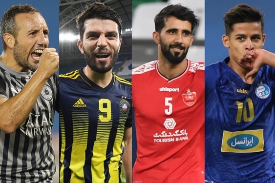  رقابت قایدی، کامیابی نیا و رسن برای کسب عنوان بهترین هافبک‌های غرب آسیا