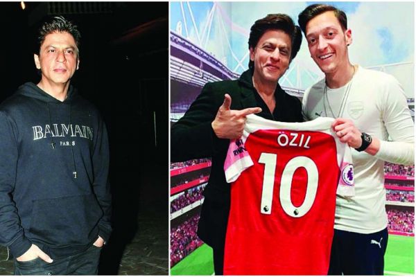  تبریک تولد مسوت اوزیل برای شاهرخ خان