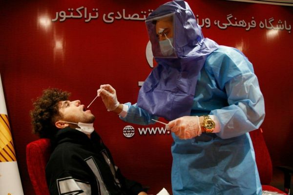 تراکتوریها تست کرونا دادند