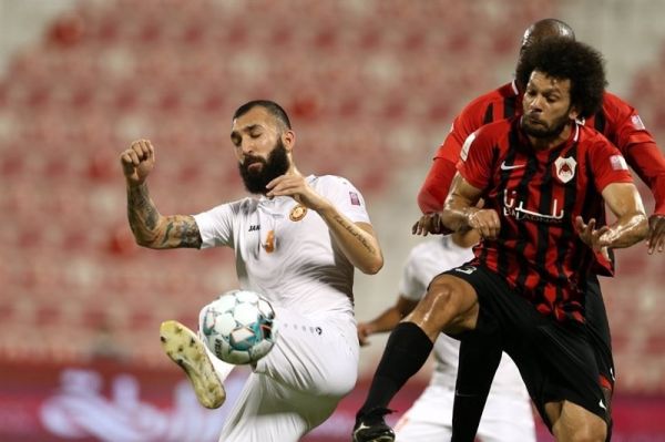 جام حذفی قطر شکست سنگین الاهلی در حضور ابراهیمی صعود الریان در غیاب خلیلزاده