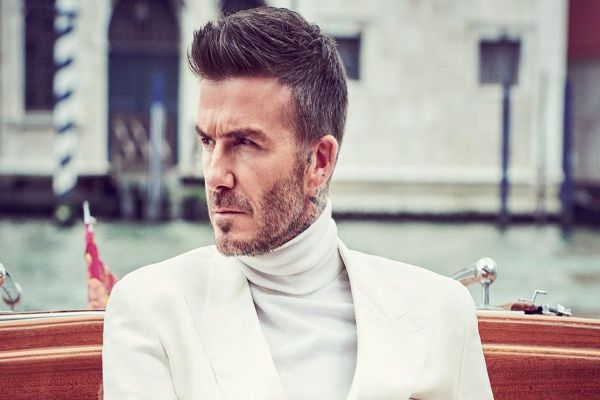 عکس؛ دیوید بکام سوار بر موتور تریومف اسکرامبلر