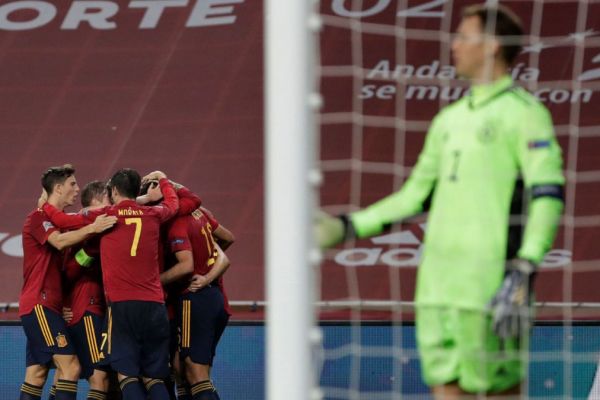  تحقیر آلمان توسط اسپانیا و فران تورس؛ پای رونالدو به گل باز نشد