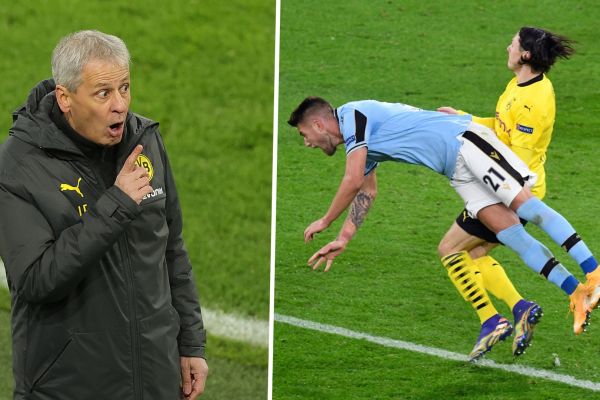  فاوره  بازیکن لاتزیو تمارض کرد و داور پنالتی گرفت