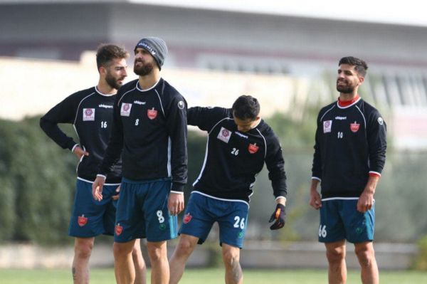  گزارش تمرین پرسپولیس  صحبت‌های یحیی برای سرخپوشان و مرور تمرینات تاکتیکی