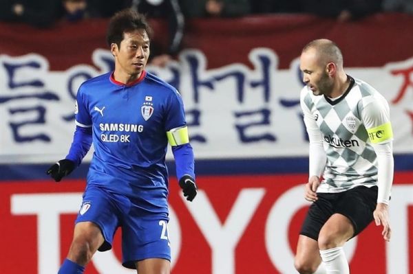 لیگ قهرمانان آسیا سوون کره جنوبی آخرین بلیت صعود را گرفت مشخص شدن تیمهای مرحله یک هشتم نهایی