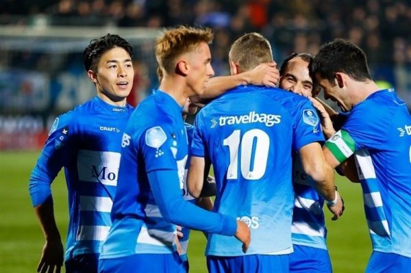 اردویژه هلند برتری خانگی زووله با تداوم نیمکتنشینی قوچاننژاد