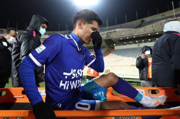 پزشک استقلال اسماعیلی به بازی بعدی میرسد قایدی فردا MRI میدهد