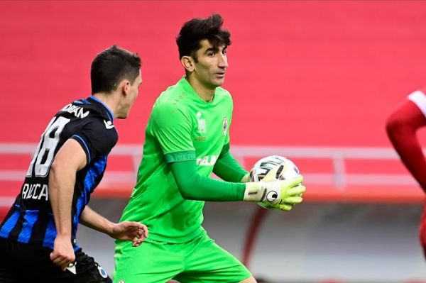  عصبانیت علیرضا بیرانوند از مصاحبه سرمربی آنتورپ