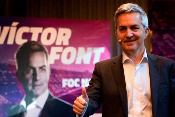 طعنه رقیب لاپورتا به او با بنر تبلیغاتی نمیشود قهرمان لیگ قهرمانان شد