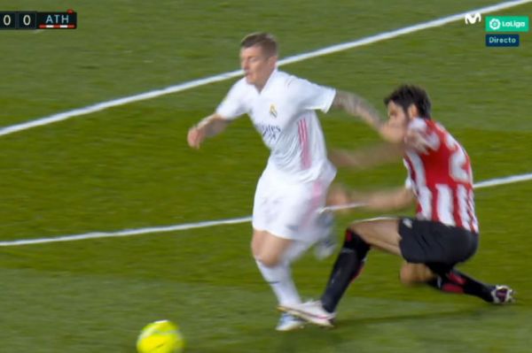 کارشناسی داوری دیدار رئال مادرید - بیلبائو اخراج صحیح بود یک پنالتی گم شد