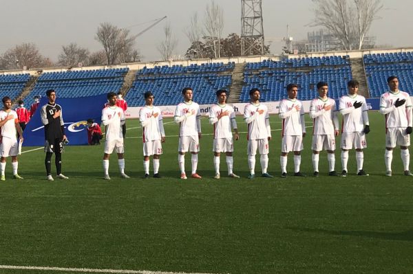  تركيب تيم ملى نوجوانان مقابل تاجيكستان