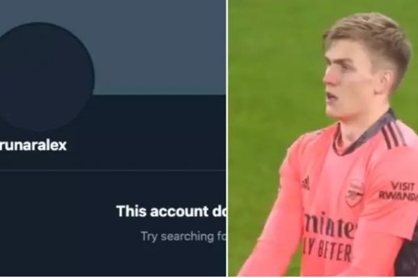  دروازه‌بان آرسنال بار و بندیلش را از فضای مجازی جمع کرد