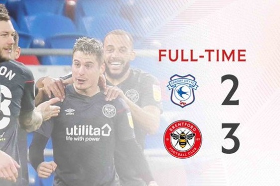 لیگ دسته اول انگلیس پیروزی برنتفورد مقابل کاردیف بدون قدوس